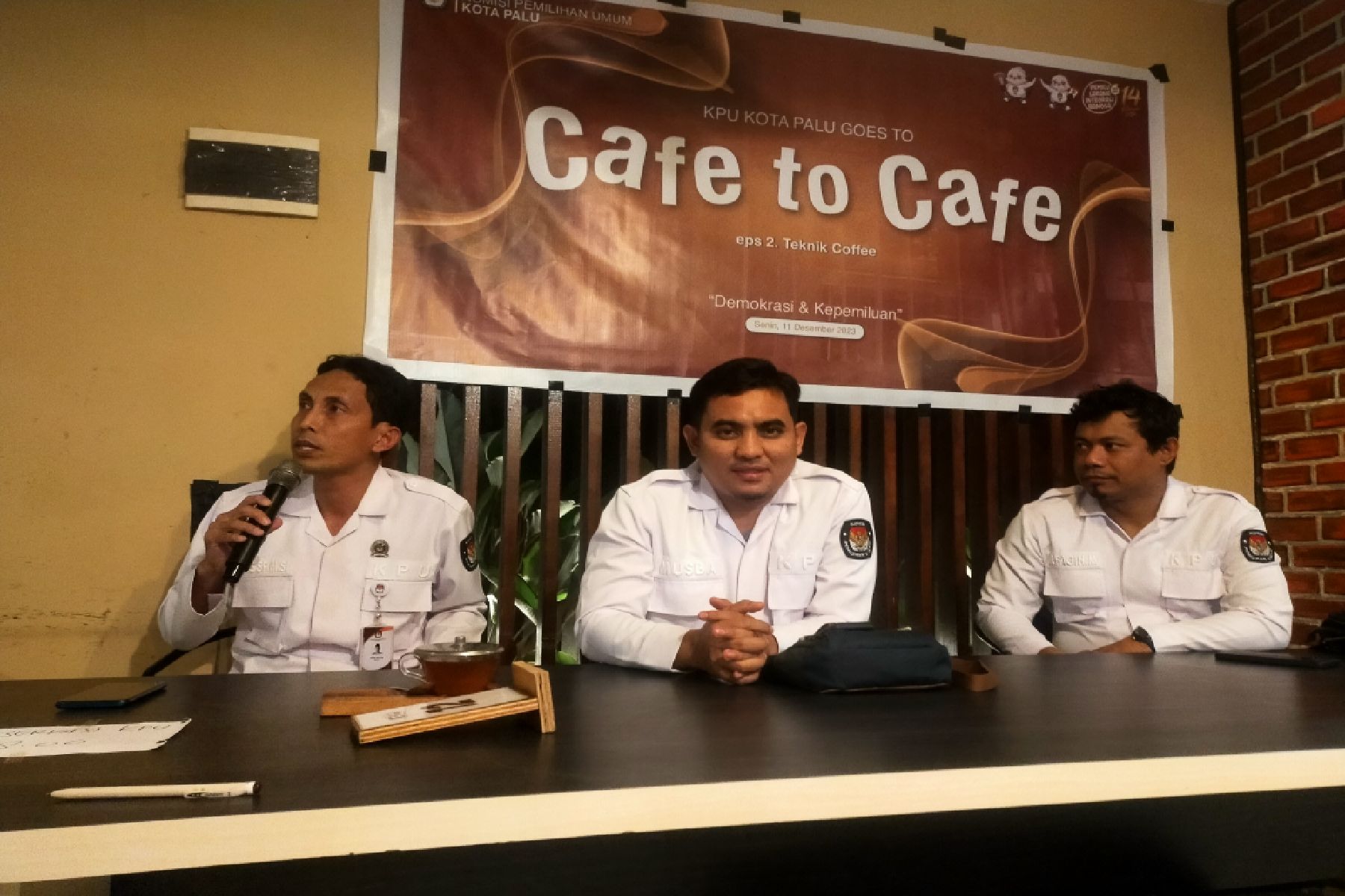 Dongkrak Partisipasi Pemilih Kpu Palu Cafe To Cafe Channelsulawesi Id